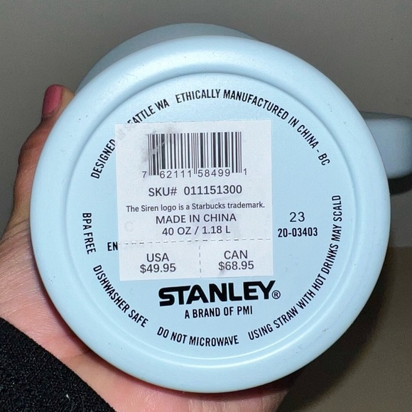 Starbucks x Stanley Spring 2024 Spring Blue 40 Oz Tumbler (BRAND NEW IN BOX) - Picture 4 of 5